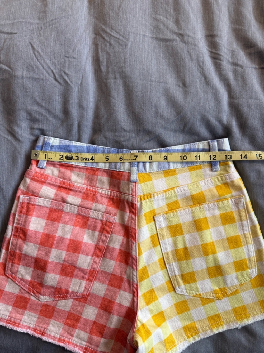 Farm Rio Colorblock Picnic Shorts - Picture 3 of 5